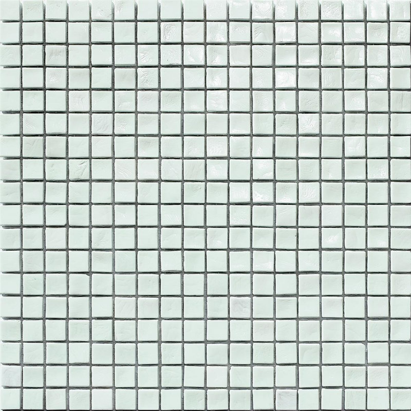 Aquamarine 0 5/8" x 5/8" Glass Mosaic