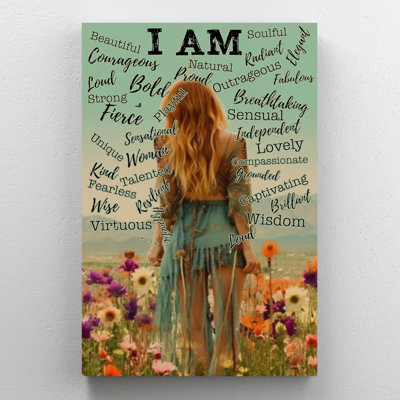 «Woman I Am On», impression sur toile