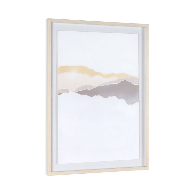«Veiled Vista I» sur papier