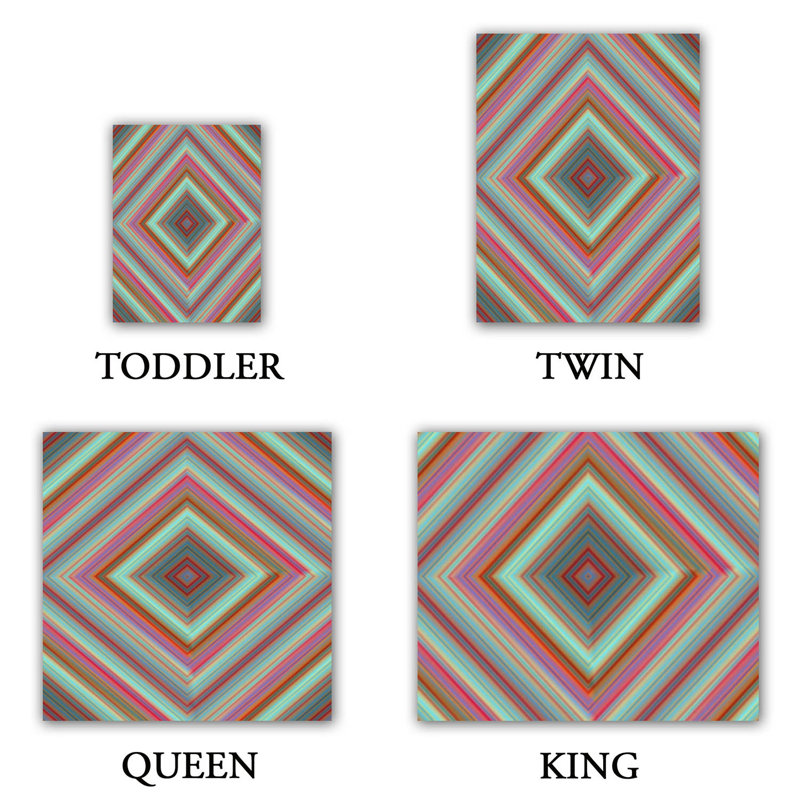 Ensemble de housse de couette à quatre vents, 1 housse de couette grand + 2 taies standards