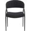 Chaise de salle à manger noire Privet, ensemble de 2-934652425-934652427
