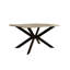 Rectangular Solid Mango Wood Dining Table-96391450-96391451