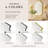 Airius Decorative Scalloped Bathroom Vanity Mirrors, Arched Wall Mirror-1559797670-1559797665