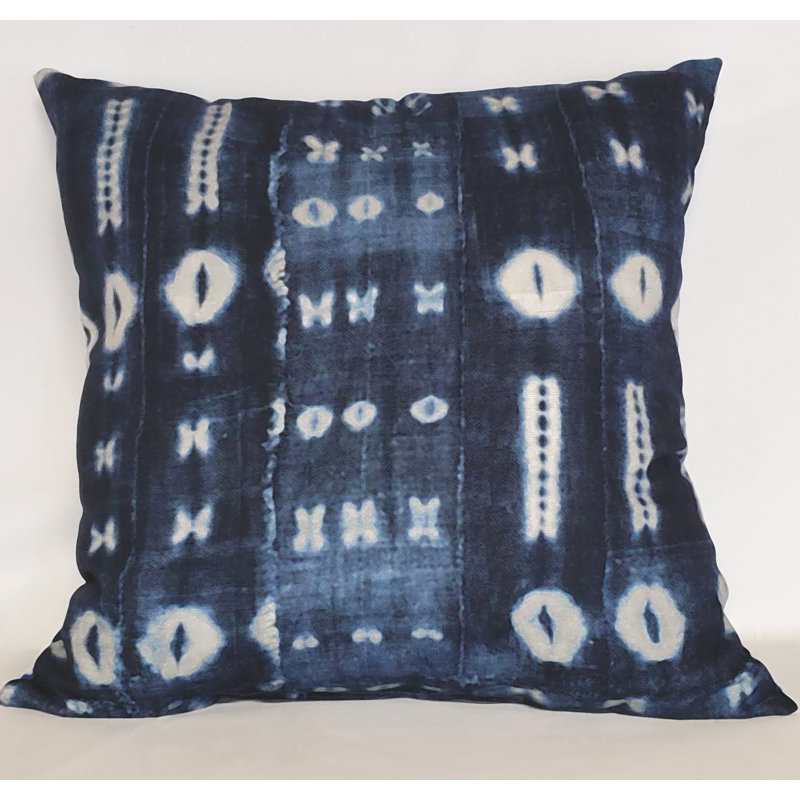 Elephant Throw Square Large  19x19 Pillow Cover & Insert