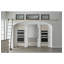 Monogram 36" Integrated Left-Hinge Bottom Freezer Refrigerator