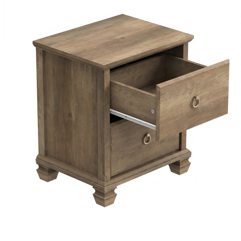 Weston Traditional 4 Pieces  Bedroom Set, 4 Pcs: Chest, Dresser, 2 Nightstands