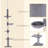 Adjustable Height Floor-To-Ceiling Vertical Cat Tree