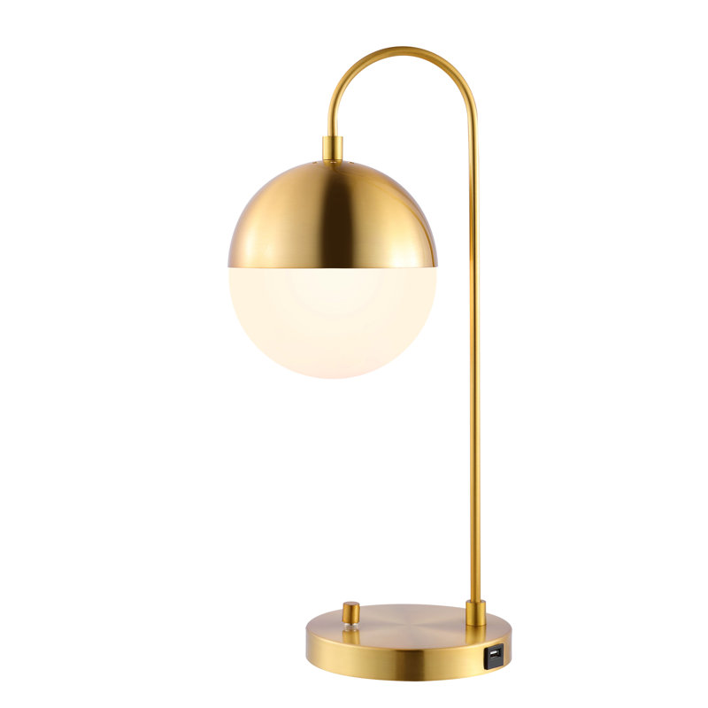 Camerino Metal USB Table Lamp