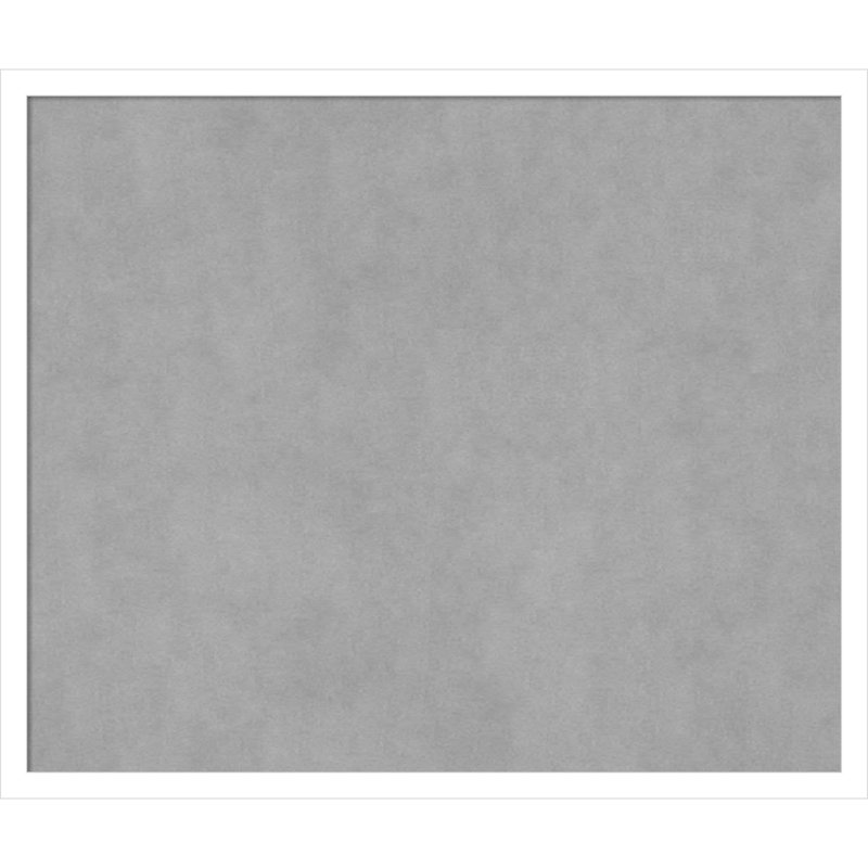 Tableau magnétique blanc Svelte, 21" H x 25" W