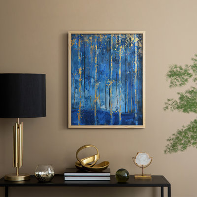 ABSTRACT Series IX Framed Print - Solid Wood