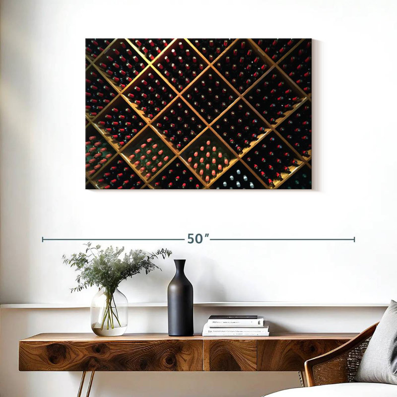 Tablettes de cave à vin, H 24 po x l 36 po
