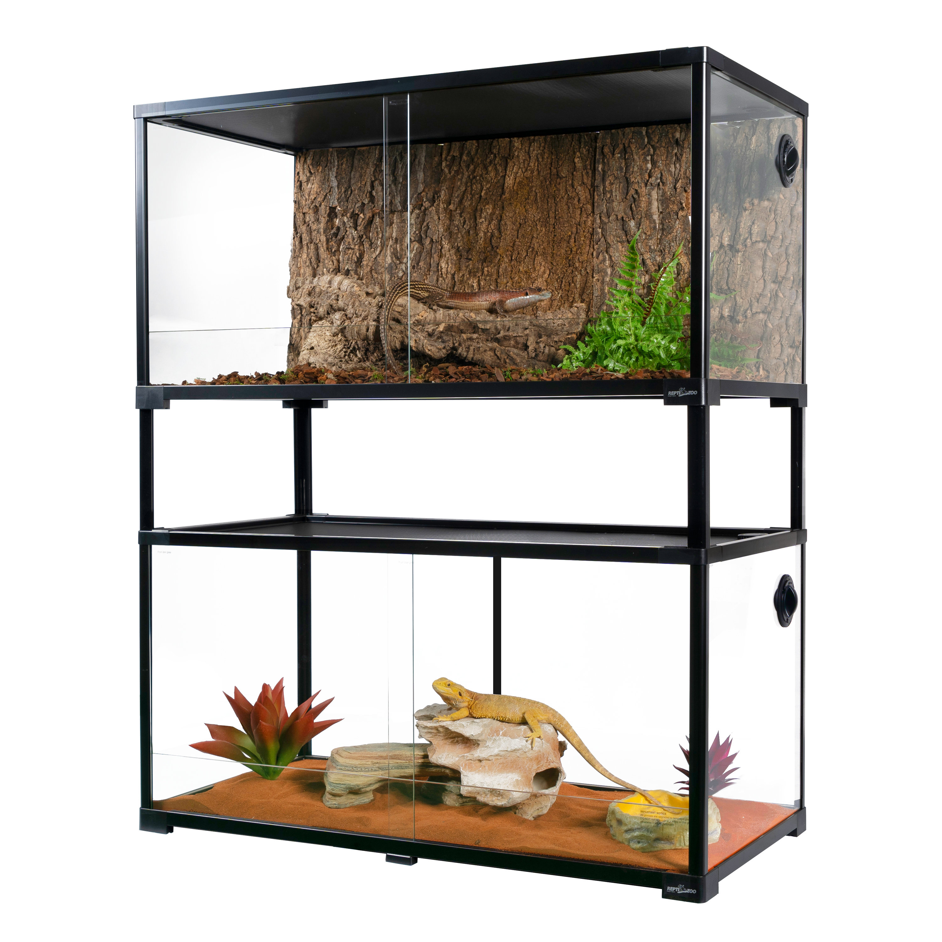 REPTIZOO 36'' x 18'' x 44'' Reptile Terrarium | Wayfair