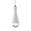 Breeona 1 - Light Pendant with Metal Accents-213986517-213971817