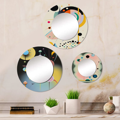 Miroir Divine Secrets Retro Abstract Illustration II