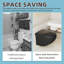 Hickerson Toilet Bowl, Wall Huang Toilet with Soft Closing Toilet Seat With Lid , Back to Wall Toilets