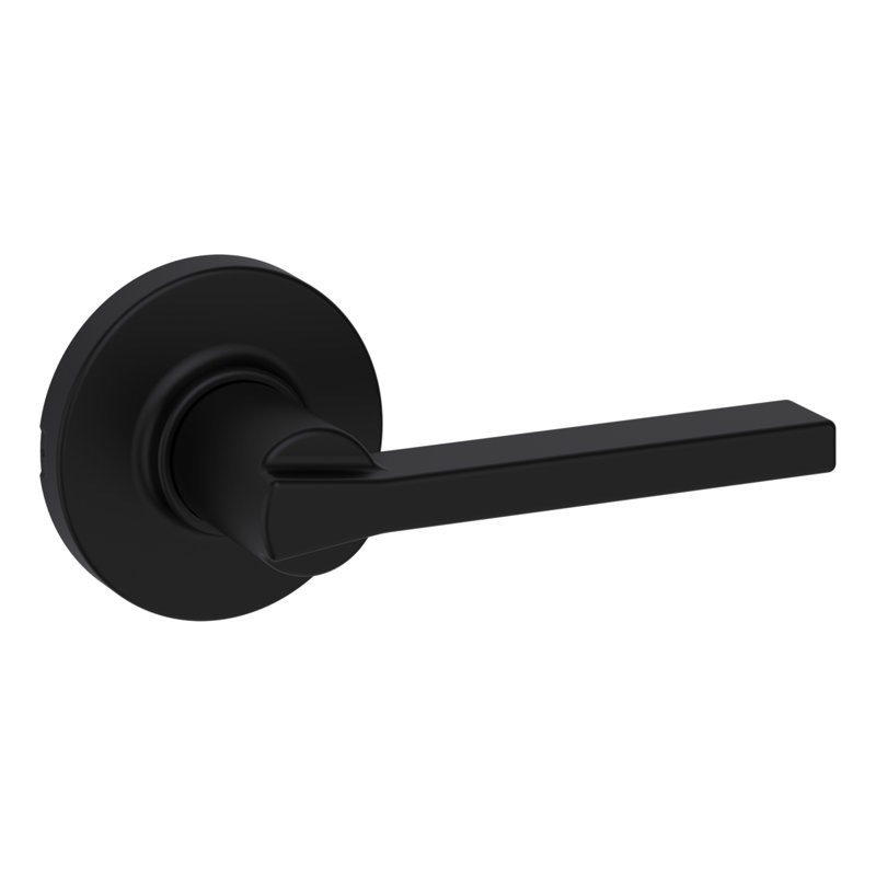 Casey Round Half-Dummy Lever, Matte Black