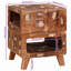 Solid Wood End Table-692062461
