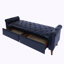 Banc de rangement en velours Laneise-2119939959
