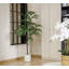 63" Artificial Faux Eucalyptus Tree in a Resin Planter | 63" Fake Eucalyptus Tree