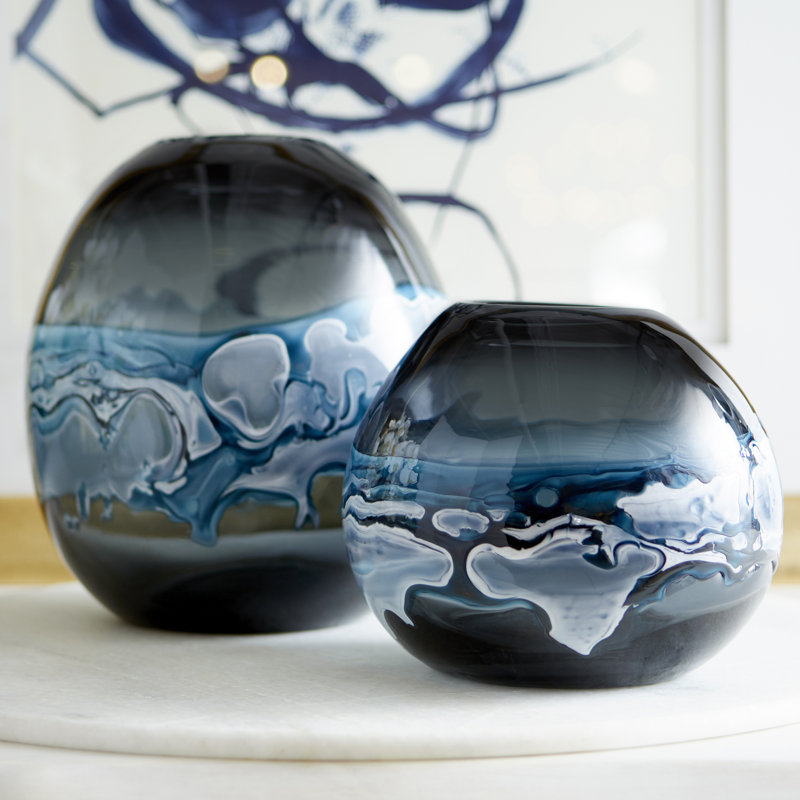Mescolare Glass Table Vase