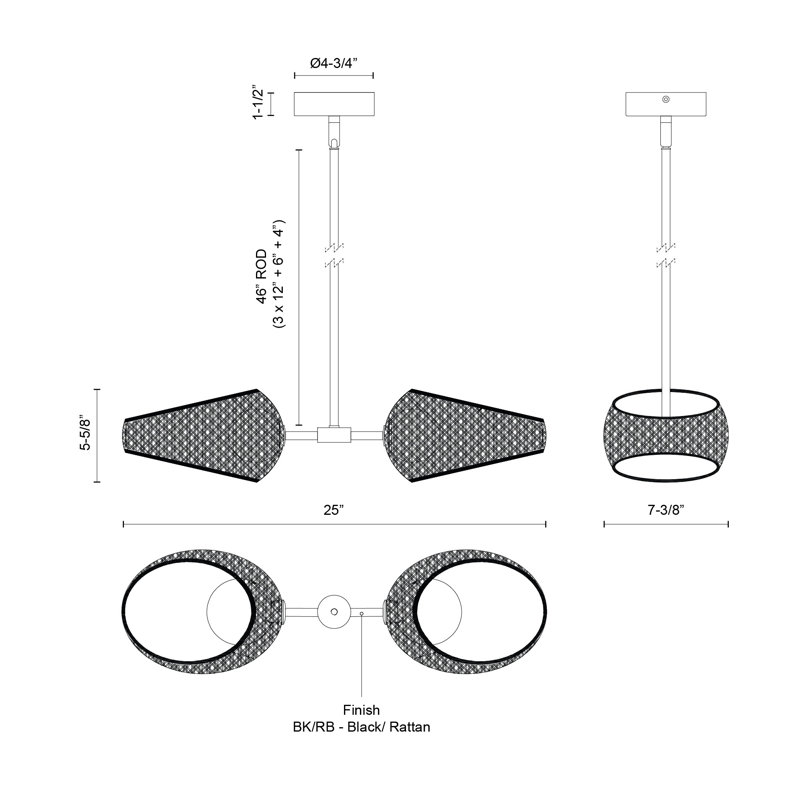 Lanai 2 - Light LED Pendant