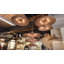 Grand luminaire suspendu 5 l Hilton Head - or français / ruppie maritime naturelle