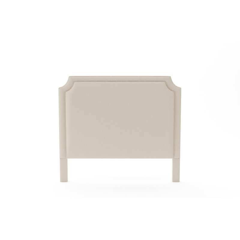 Caldwell Headboard with Channel, Twin, Livable Luxe Crypton Creme