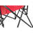 Heavy Duty Red Outdoor Chair With Cup Holder, 250Lbs Capacity, Frame For Camping, Garden, Patio Use Portable Support, Breathable Fabric Garden-1491842746