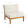Sibyl Acacia 3 - Person Modular Patio Conversation Sets with Cushions