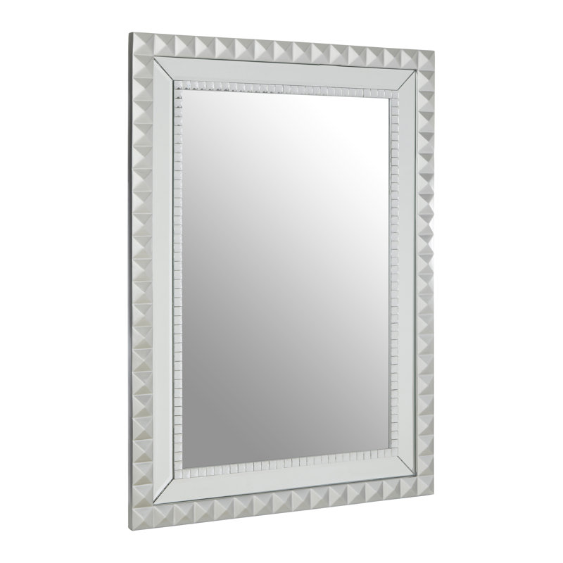 Chiwetel Metal Flat Wall Mirror
