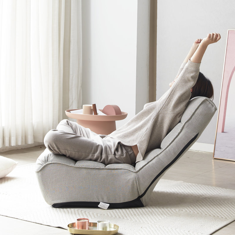 Chaise d'appoint Watertown, Lin gris