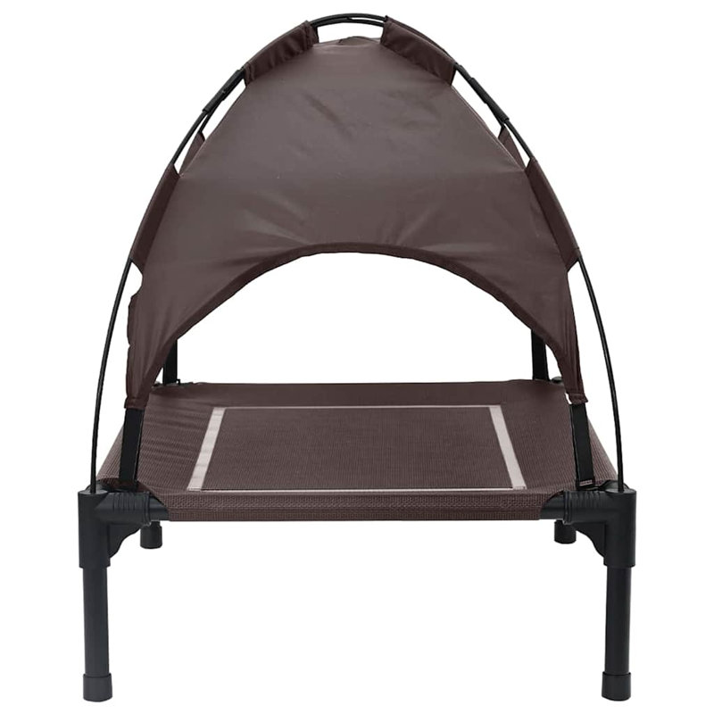 Oxford Fabric Pet Bed, Brown, 70cm H x 71cm W x 64cm D