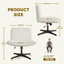 Boucle Swivel Desk Chair-361327390