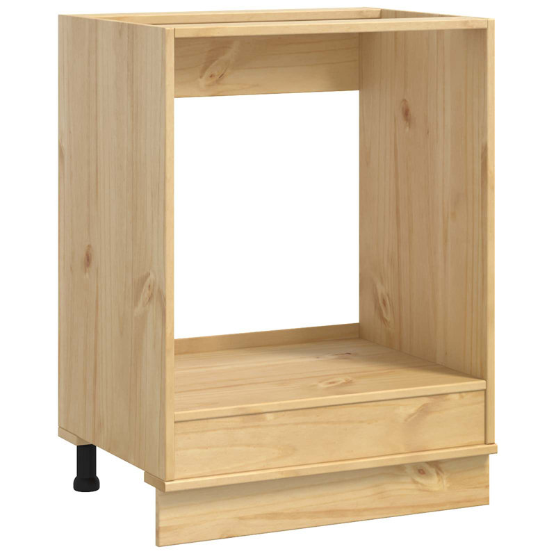 Vidaxl Cabinet With Storage SKI Honey Brown Solid Pine Wood Modern Furniture