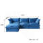 Canapé modulaire en velours Sky-1647894783