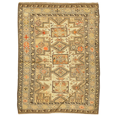 Hand Knotted Wool Area Rug