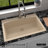 Karran Quartz 33'' X 22'' Single Bowl Top Mount Drop-in Kitchen Sink Kit-50597857