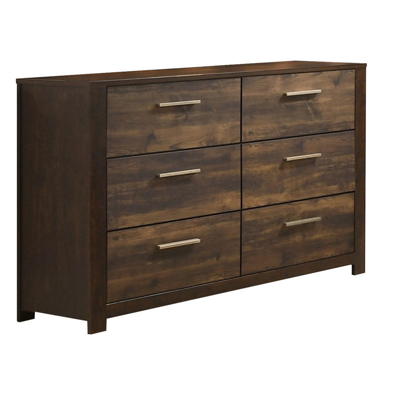 Commode double 6 tiroirs Whitnash