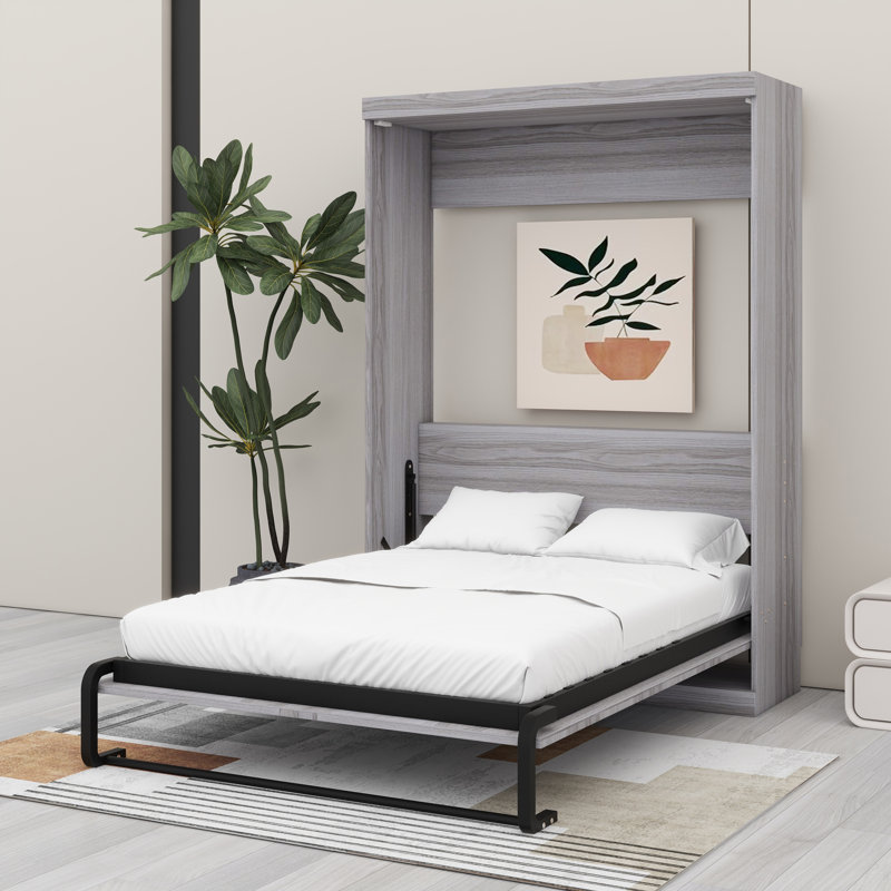 Lit plateforme en bois massif, Lit double 