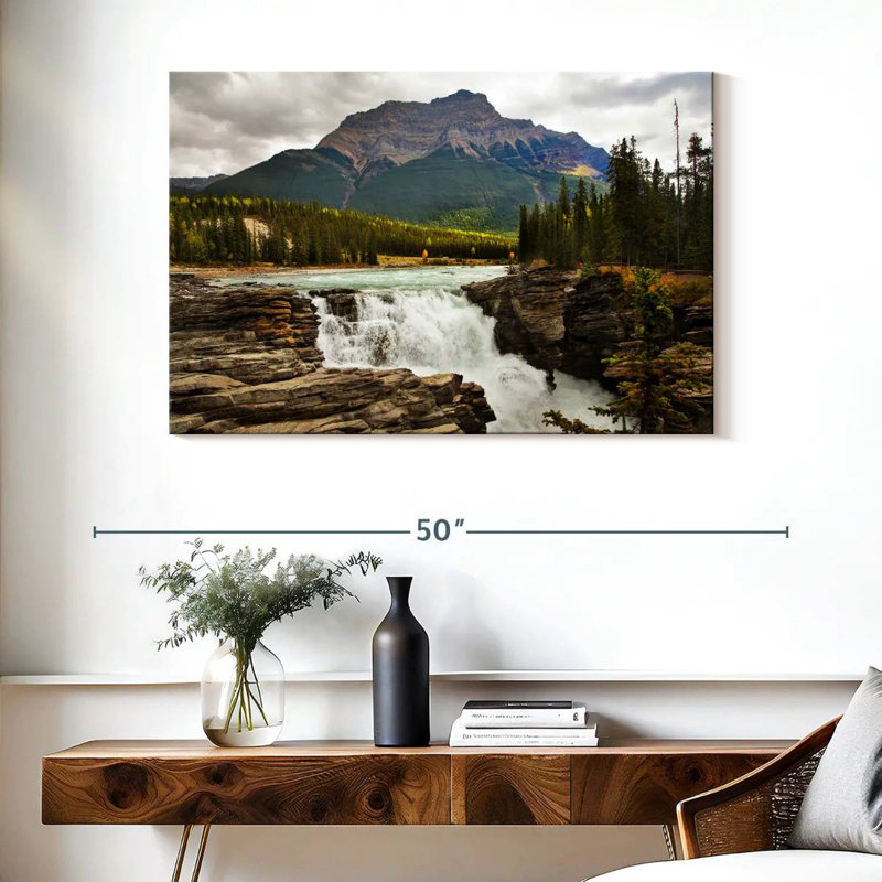 Cascades d'Alvord Sunwapta, H 26 po x l 39 po