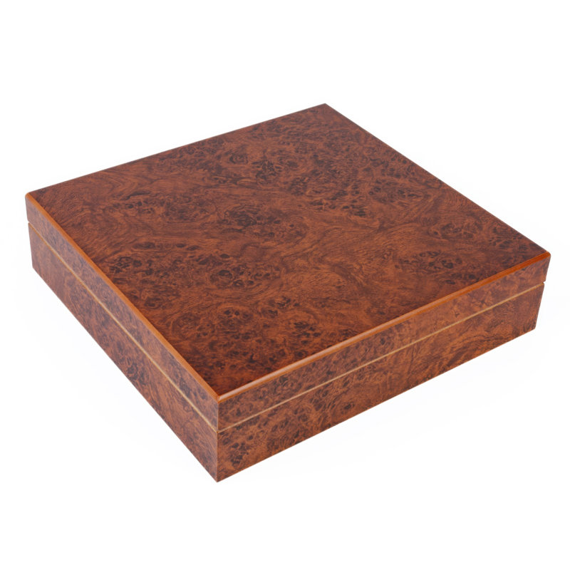 Paylag Wood Cigar Humidor, Brown