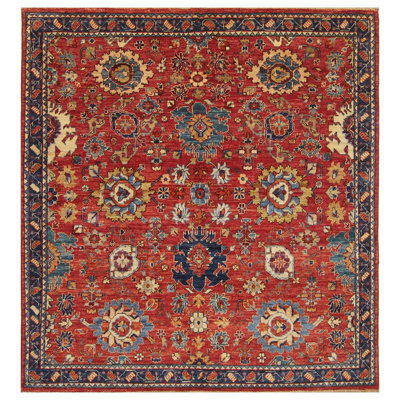 Hand Knotted Wool Oriental Indoor Rug