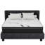 Grand matelas hybride en mousse viscoélastique de refroidissement de taille moyenne 12 po dans une boîte-152285829