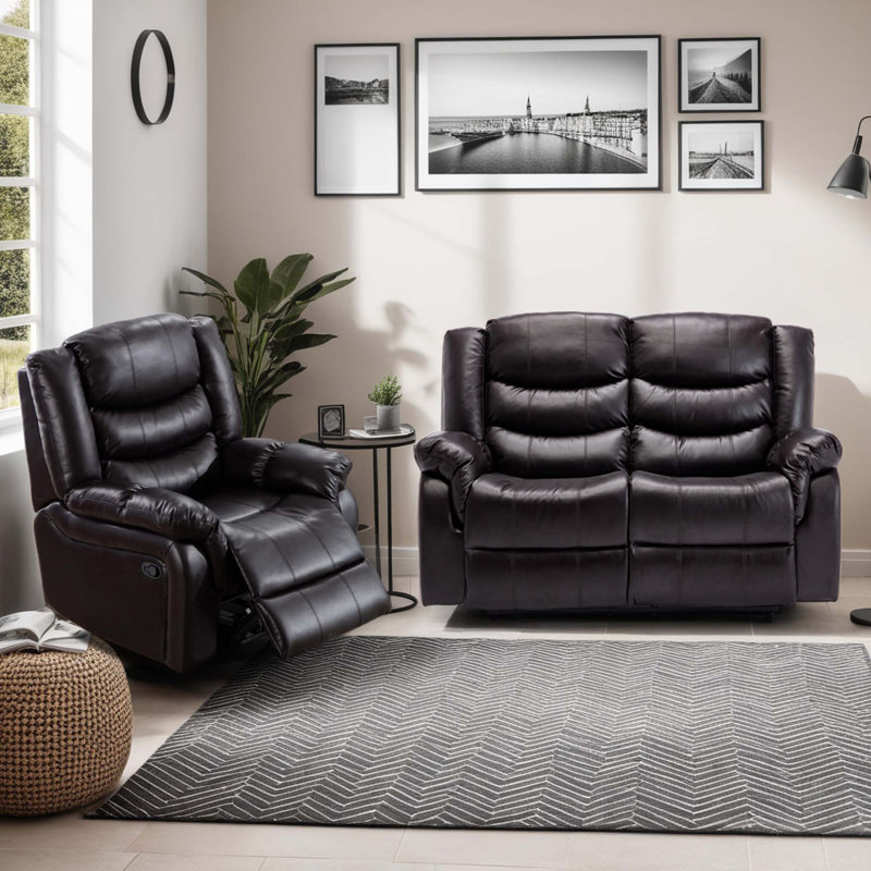 3 Seater Sofa, Brown