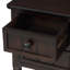 Console étroite, canapé mince avec trois tiroirs de rangement et tablette inférieure pour le salon, assemblage facile-963462899