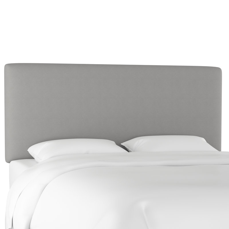 Tête de lit tapissier Eisley, Double, Classic Grey Linen