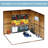 8*6FT Iron-Wood Combination Tool Shed – A Perfect Blend of Nature and Functionality