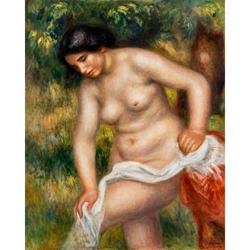 Red Barrel Studio®, reproduction d'art sur toile tendue par Pierre Renoir, Pierre, Auguste