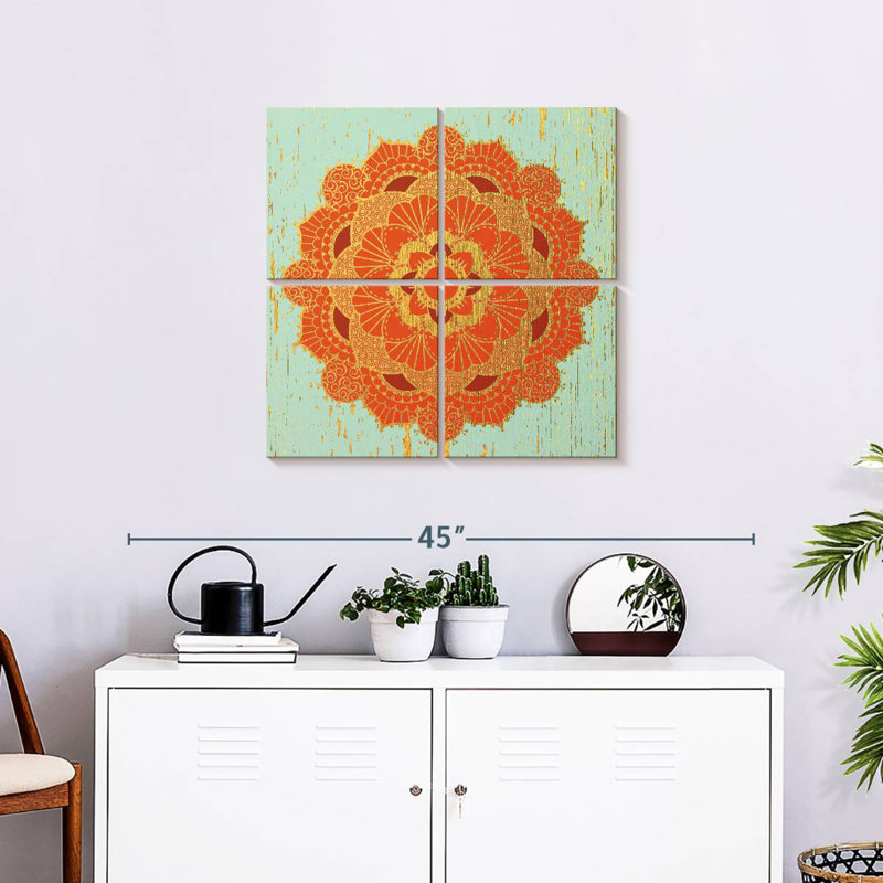Kerner Moroccan Medallion II, 26" H x 26" W