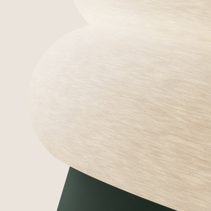 Argizari Table Light, Sand, 9.5" H x 10" W x 10" D